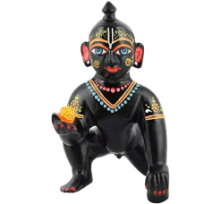 Baby Krishna laddoo-gopal-hand-painted